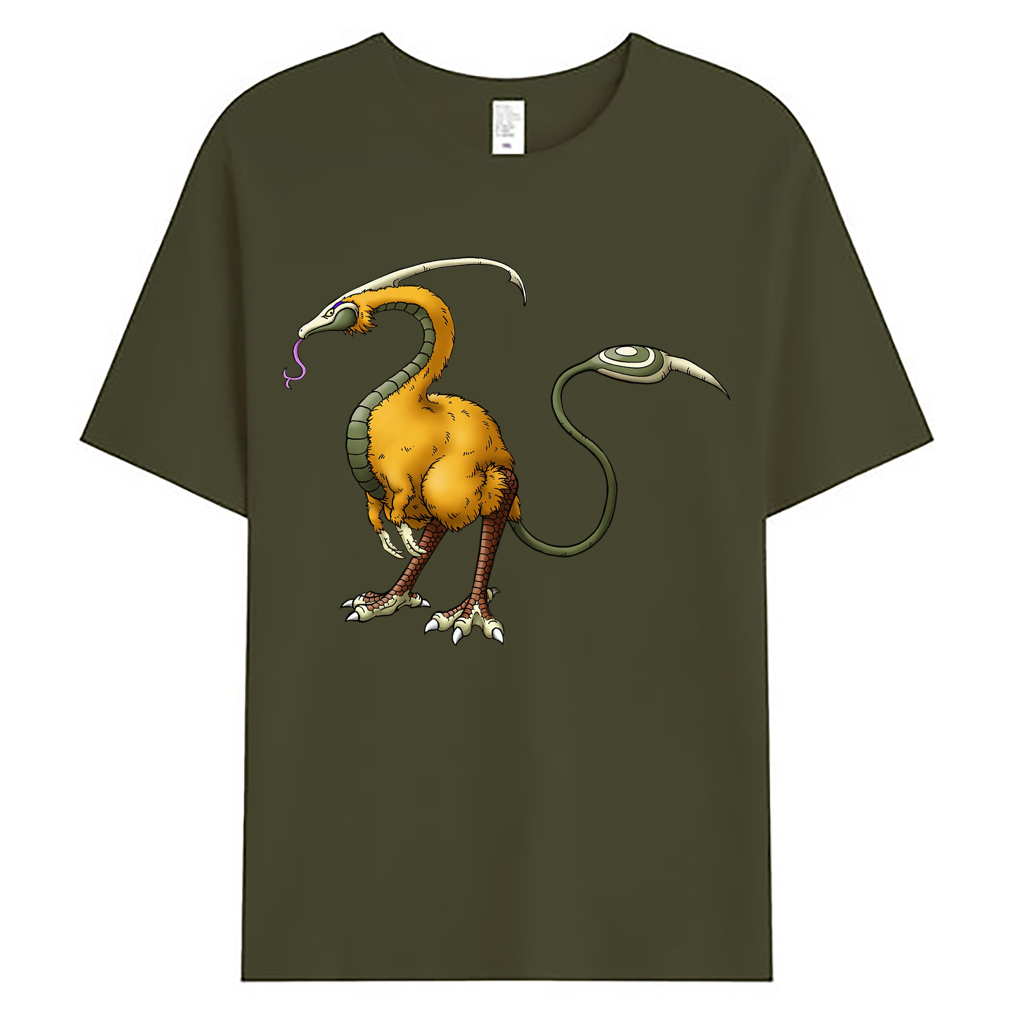 （画像用） ドラゴンクエスト Doragon Kuesuto Dragon Quest 綿100％ メンズ半袖Tシャツ｜肌触りやわらか＆通気性